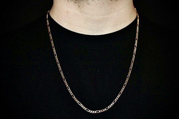 Solid 14kt 3mm Rope Chain