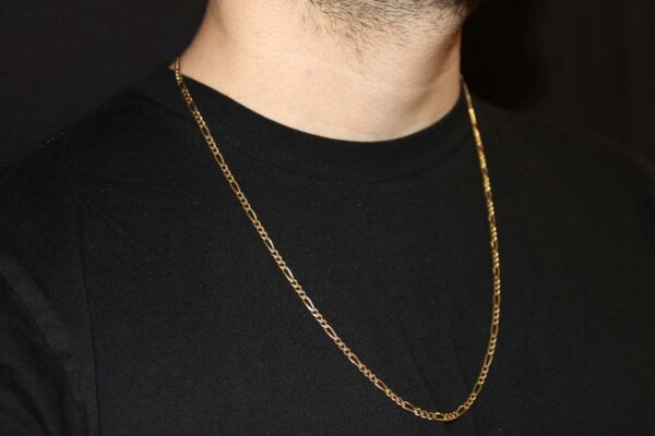 Solid 14kt 3mm Rope Chain - Image 2