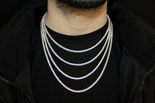 Solid 14kt 3mm Cuban Link chain - Image 3