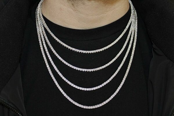Solid 14kt 3mm Cuban Link chain